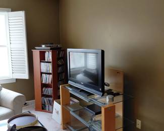 Extensive CD and DVD collection. Many titles to choose from