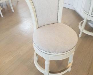 Upholstered bar stools. $75 each - 4 available