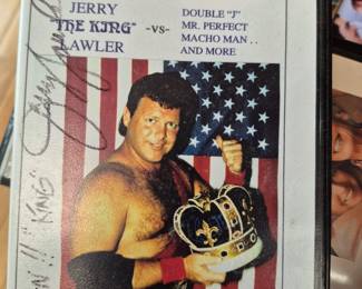 Signed the "King" Jerry Lawler