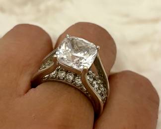 Sterling Silver Statement Ring 