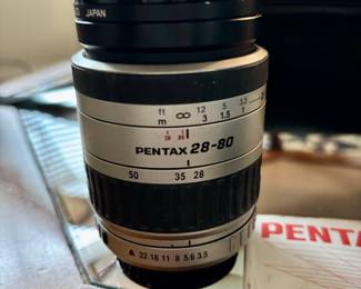 Pentax 28-80 lense