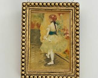 Swaying Dancer Brooch, vintage