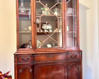 Wood China Cabinet 