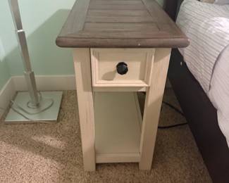 MATCHING SET OF END BEDROOM TABLES