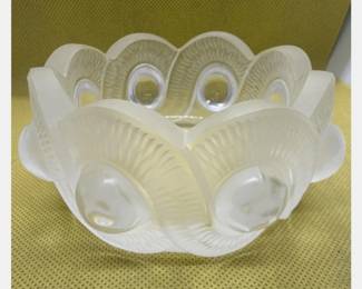 Lalique trinket dish. https://modestlambestatesales.hibid.com/