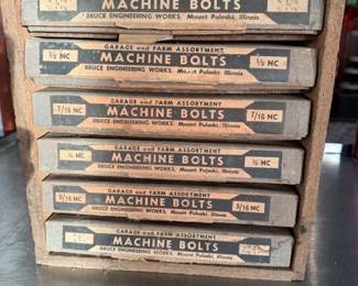 Hardware store display. https://modestlambestatesales.hibid.com/