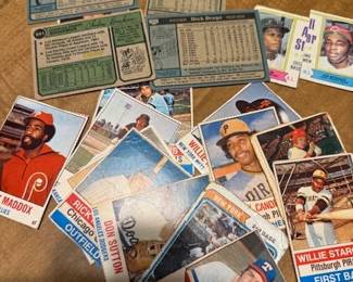 Trading cards. Topps. Football. Baseball. Star Wars.  https://modestlambestatesales.hibid.com/