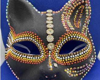 Mascaraed / Mardi Gras masks. https://modestlambestatesales.hibid.com/