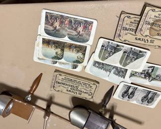 Serial viewer with cards of the Great War and Life of Christ