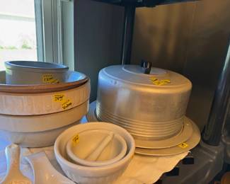 Vintage Bake ware and Bowls
