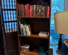 Spanish influence Book Shelf