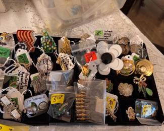 GALORE - vintage jewelry everywhere in the Jewelry Room  3 customer ONLY at a time in the Jewelry Room