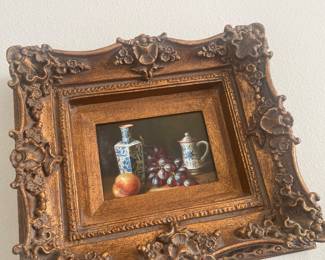 original painting   fabulous frame 