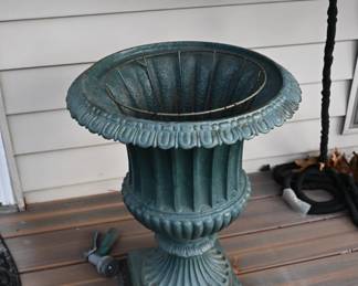 cast iron planters