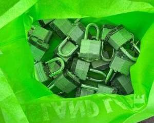 Lot of Heavy Duty Steel Padlocks w/ Keys Assorted Sizes Commercial Industrial Locks