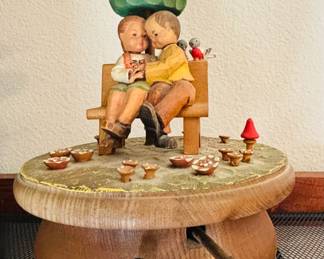 Vintage Anri Thorens Swiss Love Musical Box