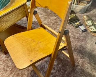 4 MCM Folding Chairs
