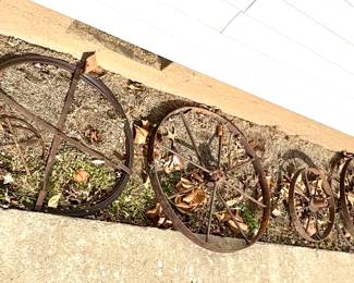 Old Metal Wheels