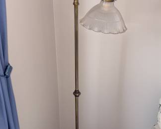 Art Deco Brass Floor Lamp!