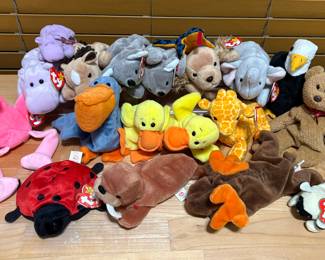 Ty Plush Beanie Babies!!