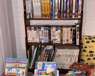 Kid's VHS & Books!
