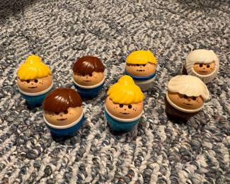 Vtg. Little Tikes Toddle Tots Figurines - Lot of 7