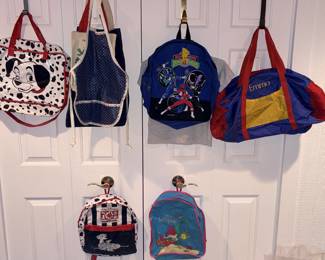 1993 Saban Mighty Morphin Power Ranger & Disney Packpacks!
