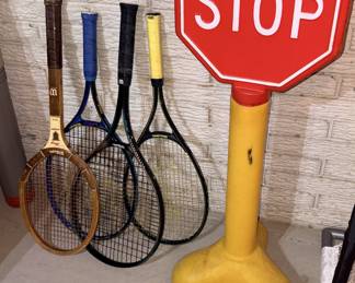 Kid's Toy Shop Stop Sign & Cones!