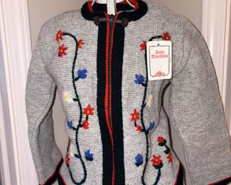German Trachten Childs Sweater!
