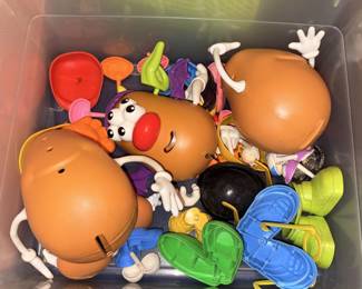 3 Mr Potato Heads & Accessories!
