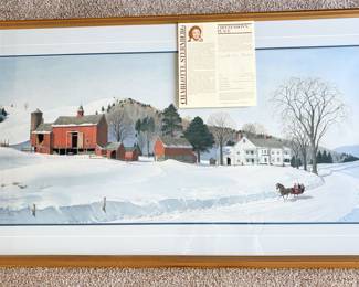 Charlotte Sternberg Framed, Signed & Numbered Print!