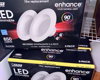 Feit Electric Enhance LED Dimmable Recessed Downlights!