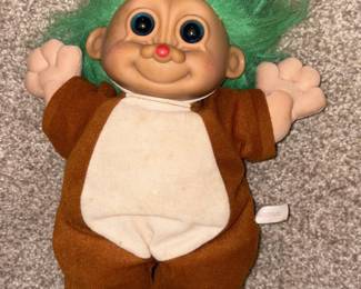 Vtg Russ Troll Doll Kidz Reindeer “Rudy”!