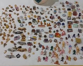 Huge lots of pins covering a wide variety of topics. 