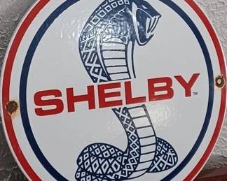 Ford Shelby cobra porcelain sign