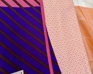 Silk scarves