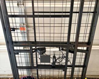 Automatic adjusting bed frame. 