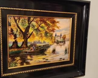 Enamel on Copper Painting