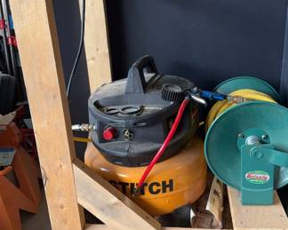 008 Bostitch Air Compressor with Homemade Cart