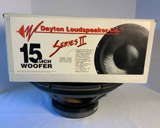 Dayton Loudspeaker Series II 15 Woofer