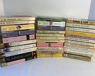 Georgette Heyer Paperback Books