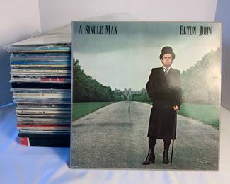 Mostly 70s Albums Including Elton John James Taylor