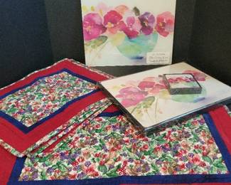 Flower Berry Placemats More
