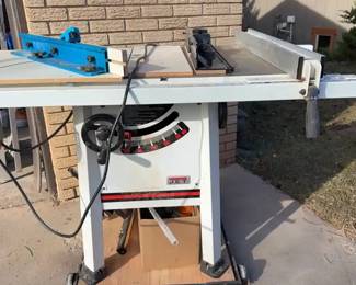 002 Jet Table Saw with Rocker Bar More