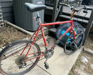 Schwinn Sierra Bike with Electric Geo Orbital Front Wheel