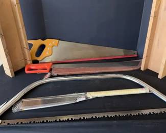 Variety of Saws a Machete