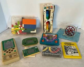 Vintage Puzzles Hand Held Games