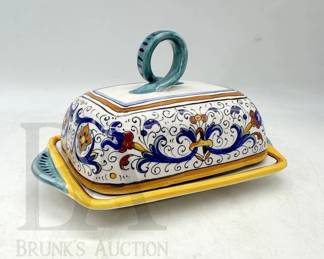 ITALIAN BUTTER DISH