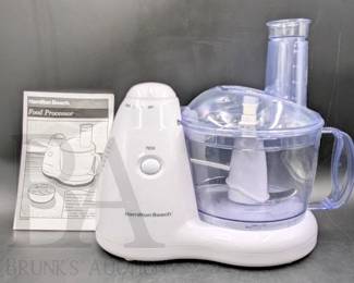 HAMILTON BEACH FOOD PROCESSORS