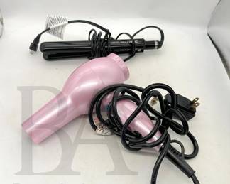 HAIR DRYER AND STRAIGHTENER